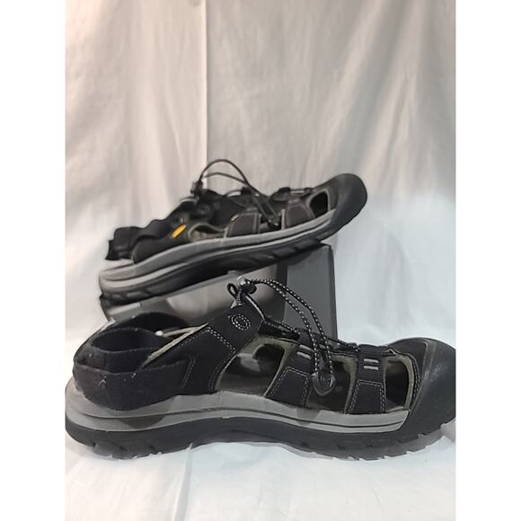 Keen Men\'s Venice H2 Sport Sandal Size 13 Closed Toe Waterproof Sandal - Black main image 7